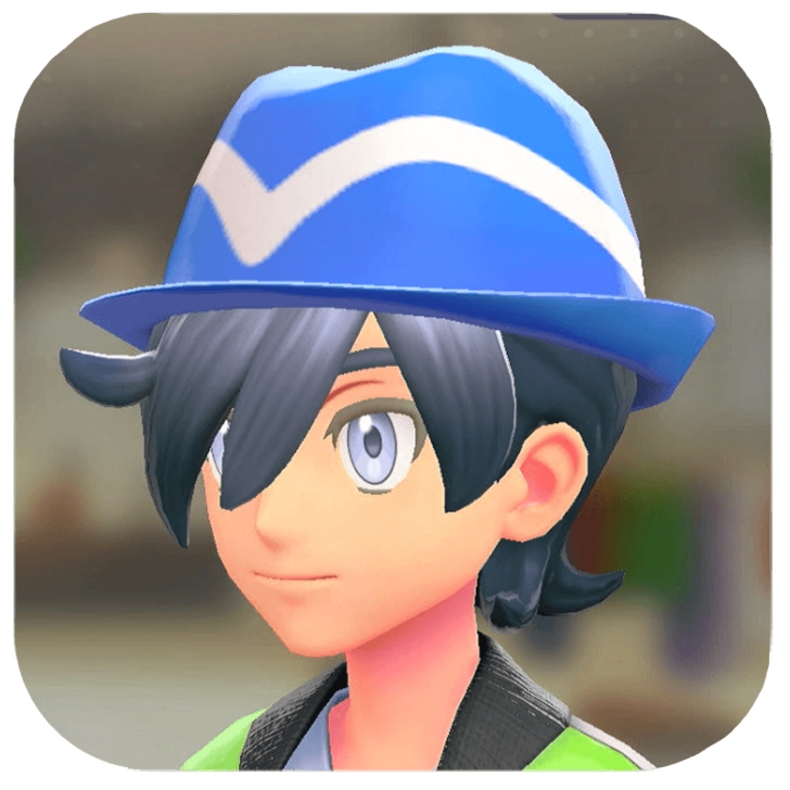 Pokemon Legends Z-A Male Striped Trilby Icon