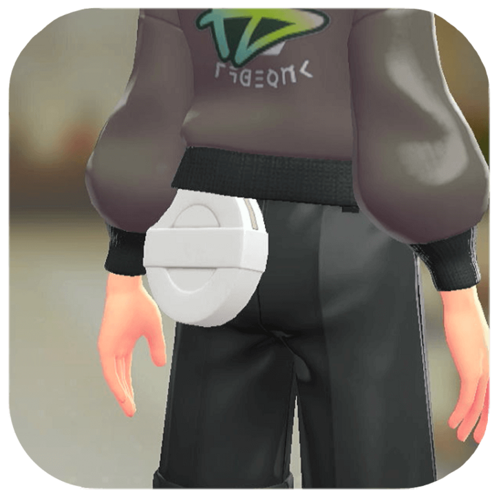 Pokemon Legends Z-A Male Simple Round Satchel Icon