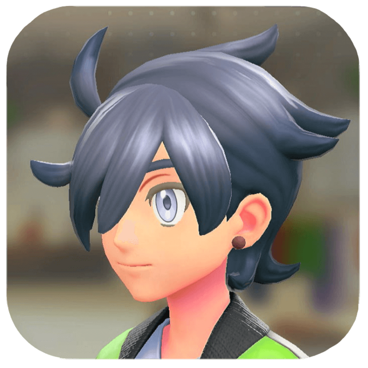Pokemon Legends Z-A Male Simple Studs Icon