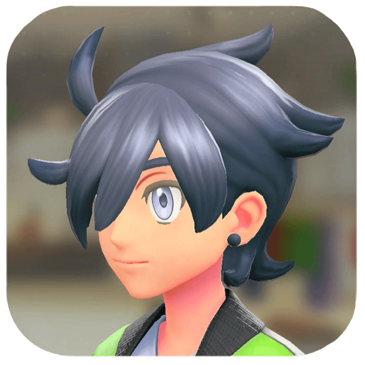 Pokemon Legends Z-A Male Simple Studs Icon