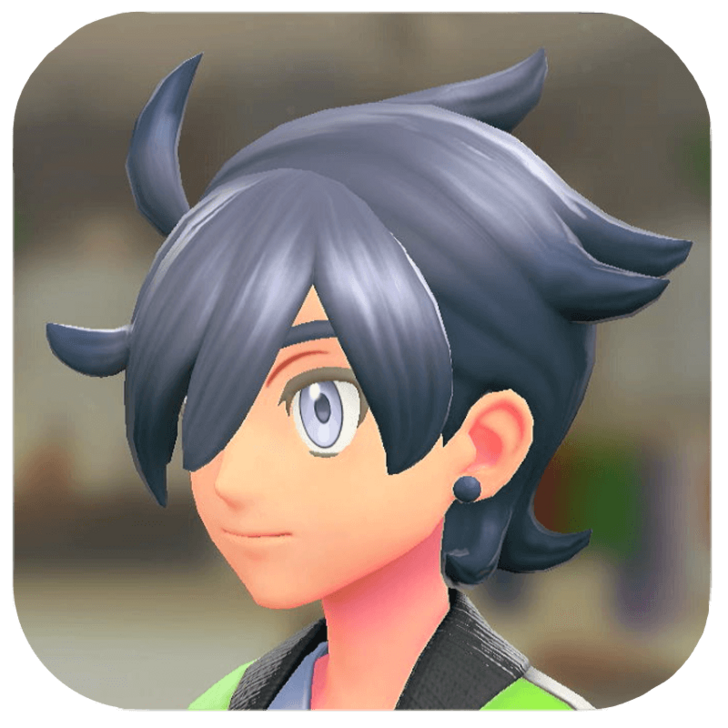 Pokemon Legends Z-A Male Simple Studs Icon