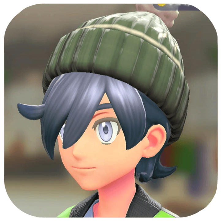 Pokemon Legends Z-A Male Pom-Pom Knit Beanie Icon