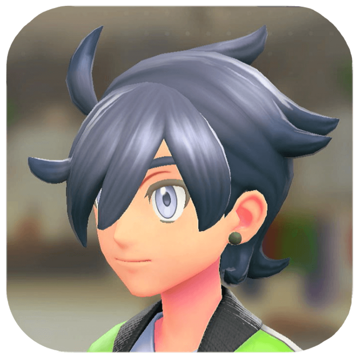 Pokemon Legends Z-A Male Simple Studs Icon