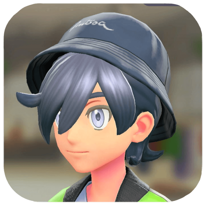 Pokemon Legends Z-A Male Logo Bucket Hat Icon