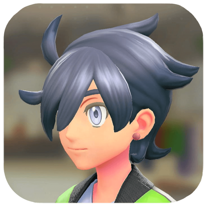 Pokemon Legends Z-A Male Simple Studs Icon