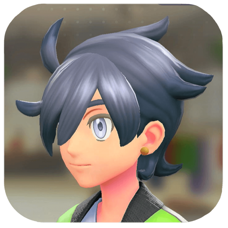 Pokemon Legends Z-A Male Simple Studs Icon