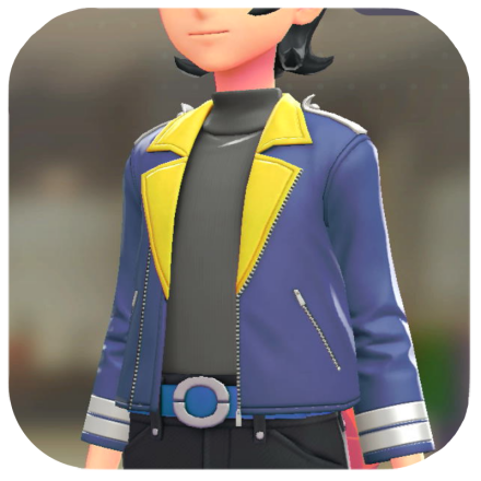 Pokemon Legends Z-A Male Dark-Type Jacket Set Icon