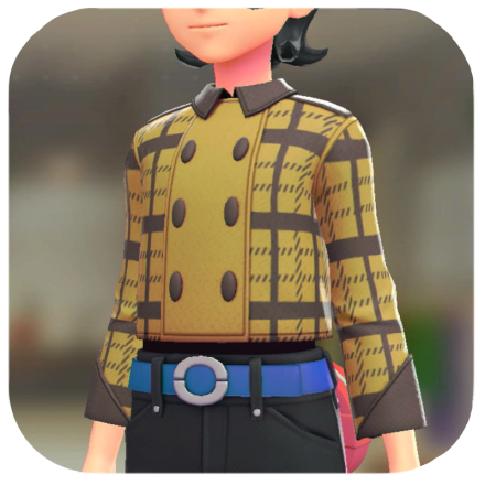Pokemon Legends Z-A Male Plaid Peacoat Icon