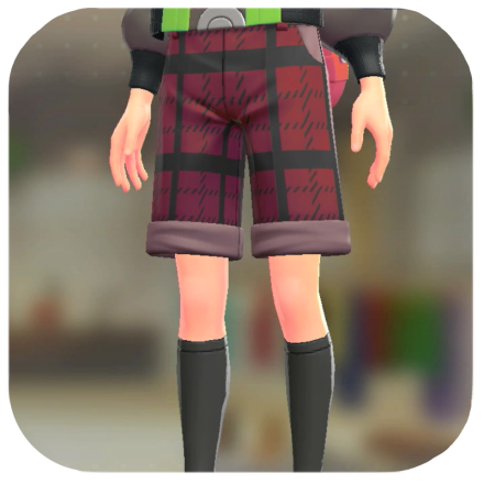 Pokemon ZA - Chino Shorts Set BRAVELY Red | Greige