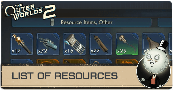 The Outer Worlds 2 - List of All Resources