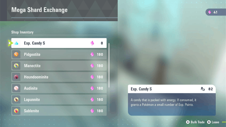 Exchange Mega Shards