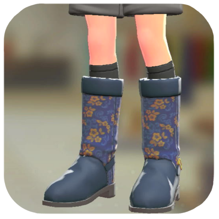 Pokemon Legends Z-A Male Patterned Long Boots Icon