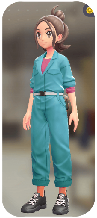Pokemon Z-A - Jumpsuit and Shirt Set Sky Blue | Taffy Pink F