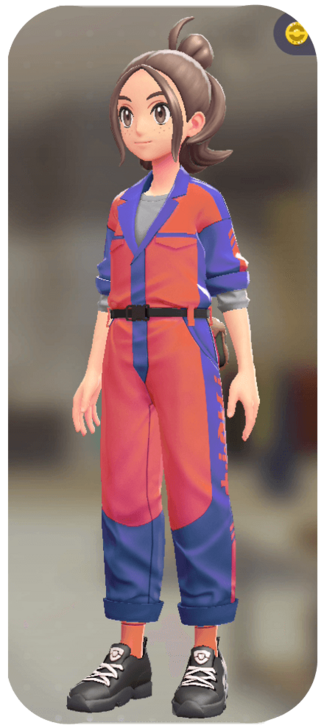 Pokemon Z-A - Jumpsuit and Shirt Set Purple / Orange | Gray F