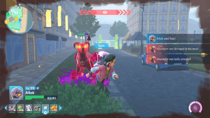 Use Toxic on Alpha Pokemon