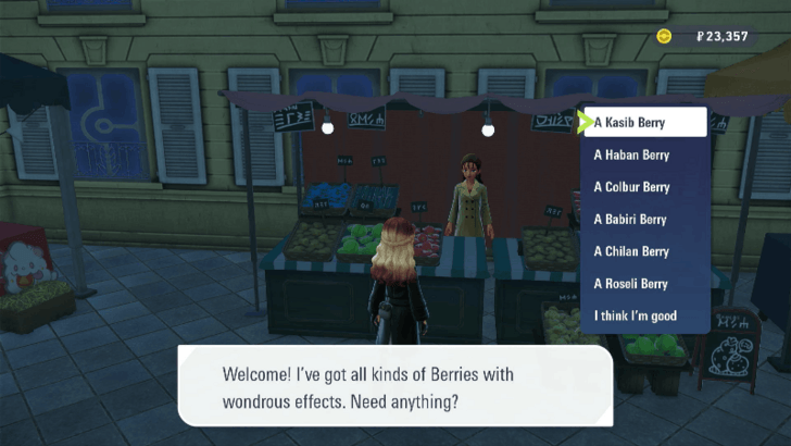 Pokemon ZA - Berry Stall 7