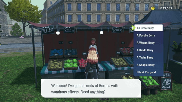 Pokemon ZA - Berry Stall 10