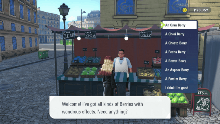 Pokemon ZA - Berry Stall 8