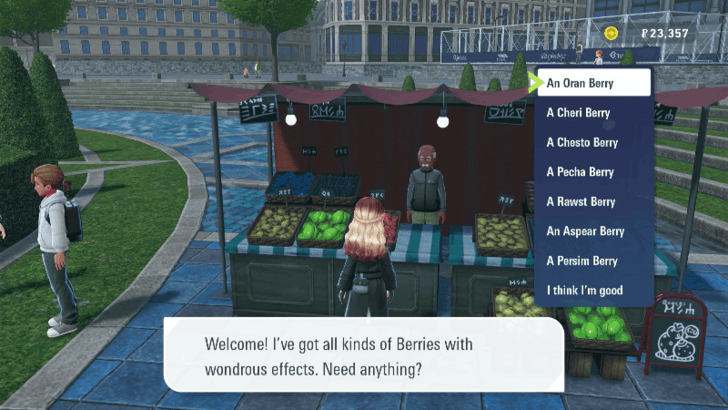 Pokemon ZA - Berry Stall 4