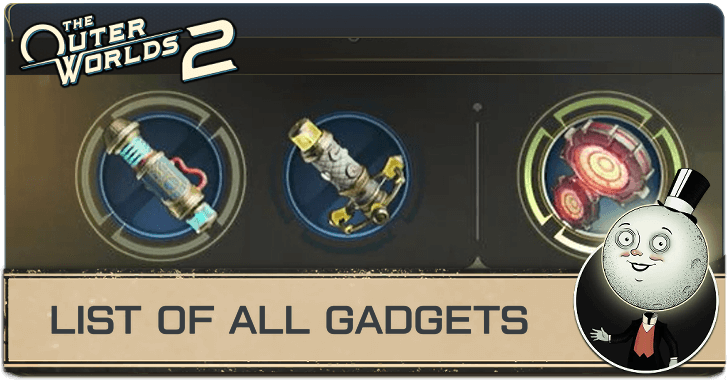 List of All Gadgets Banner