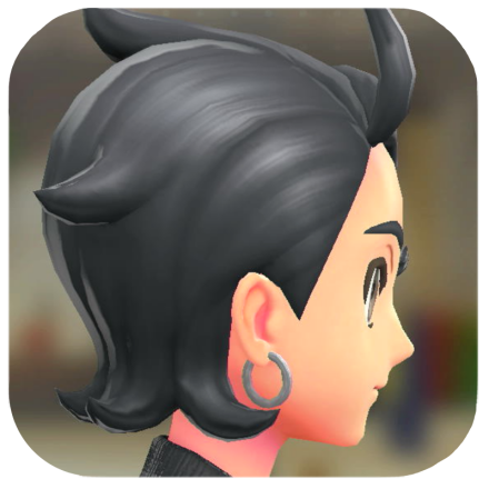 Pokemon Legends Z-A Male Hoop Earrings Icon