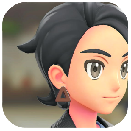 Pokemon Legends Z-A Male Triangle Earrings Icon