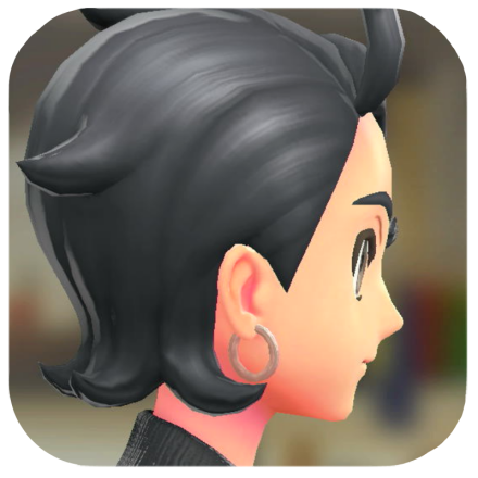 Pokemon Legends Z-A Male Hoop Earrings Icon