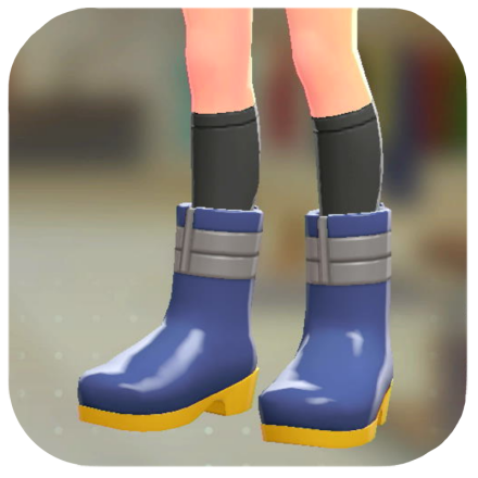 Pokemon Legends Z-A Male Dark-Type Mid-Calf Boots Icon