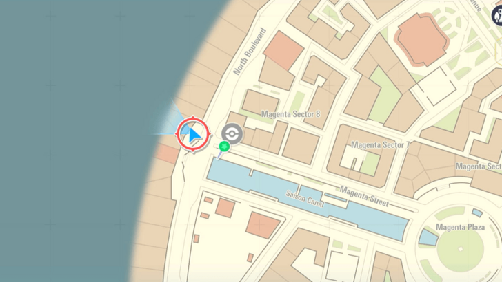 Pokemon ZA - Berry Stall 1 Map