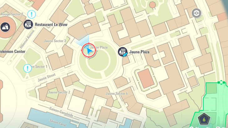 Pokemon ZA - Berry Stall 10 Map