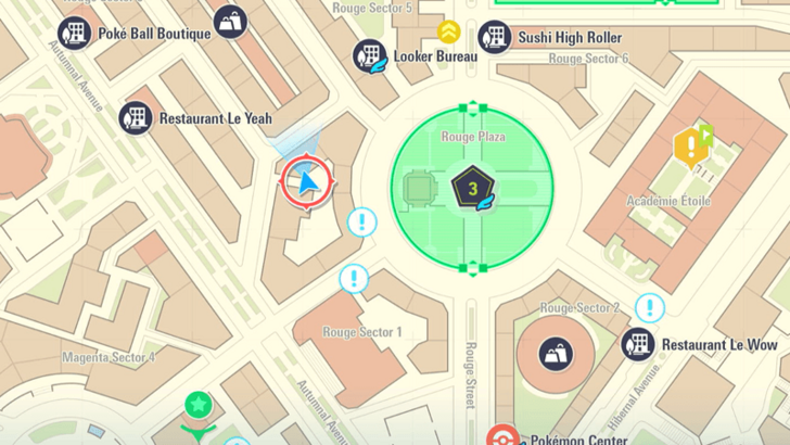 Pokemon ZA - Berry Stall 5 Map