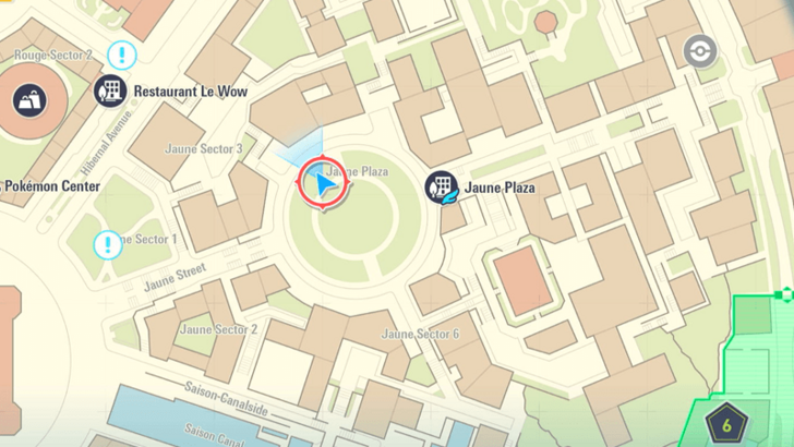 Pokemon ZA - Berry Stall 11 Map