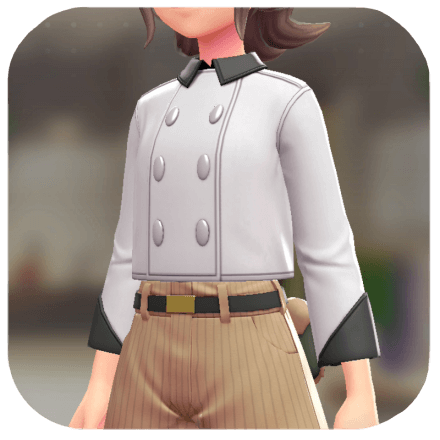 Pokemon Z-A - Simple Peacoat White F