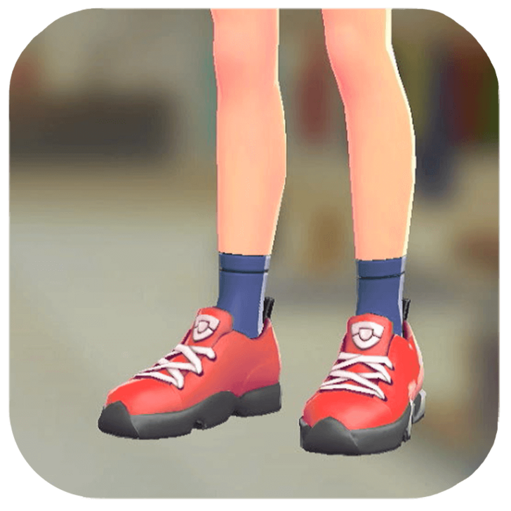 Pokemon Legends Z-A Male Simple Quarter Socks Icon