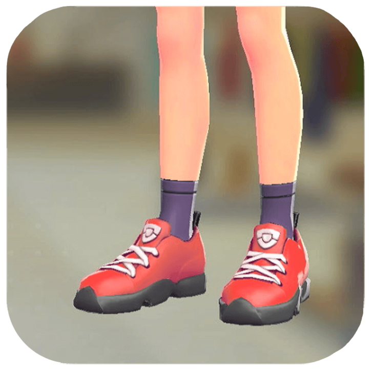 Pokemon Legends Z-A Male Simple Quarter Socks Icon