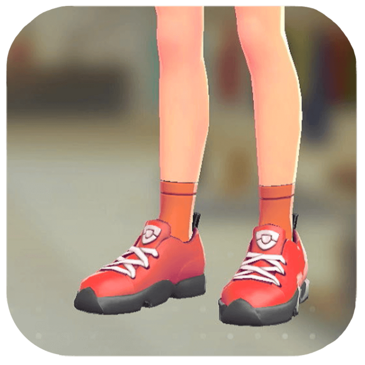 Pokemon Legends Z-A Male Simple Quarter Socks Icon
