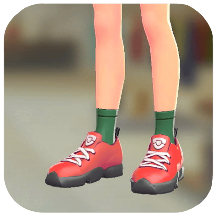 Pokemon Legends Z-A Male Simple Quarter Socks Icon