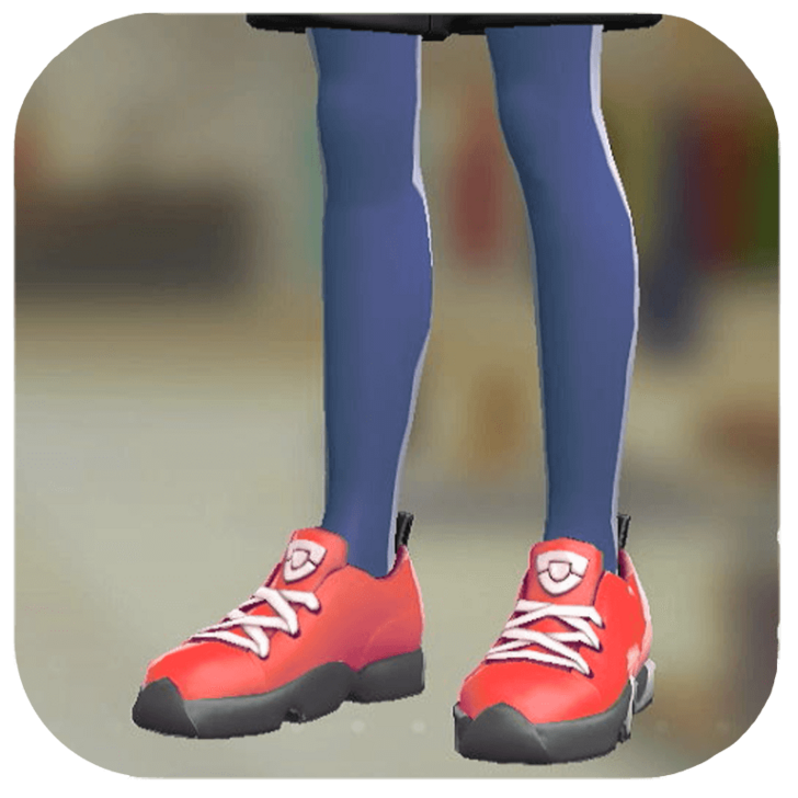 Pokemon Legends Z-A Male Simple Thigh-High Socks Icon