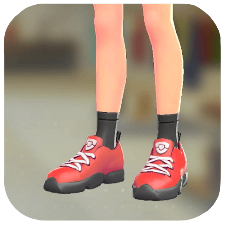 Pokemon Legends Z-A Male Simple Quarter Socks Icon