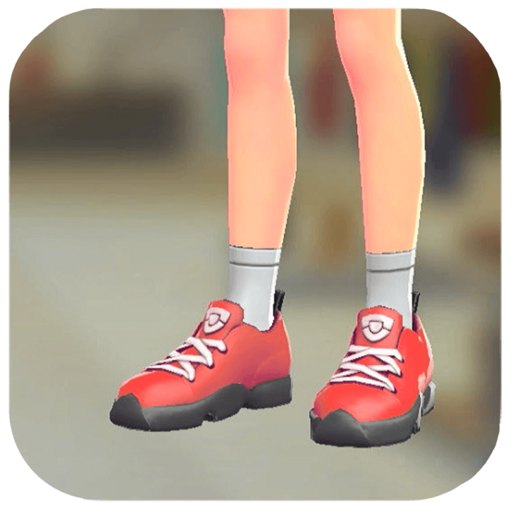 Pokemon Legends Z-A Male Simple Quarter Socks Icon
