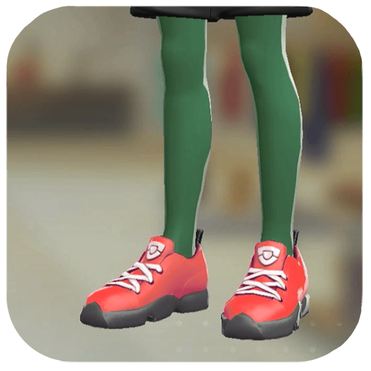 Pokemon Legends Z-A Male Simple Thigh-High Socks Icon