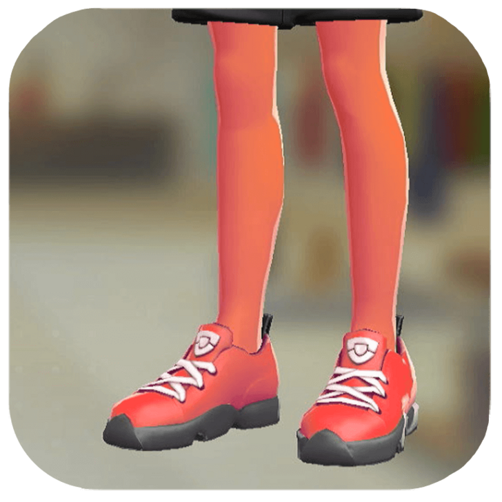Pokemon Legends Z-A Male Simple Thigh-High Socks Icon