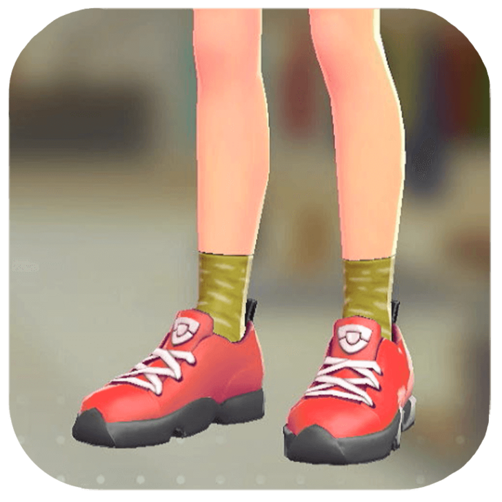 Pokemon Legends Z-A Male Simple Quarter Socks Icon