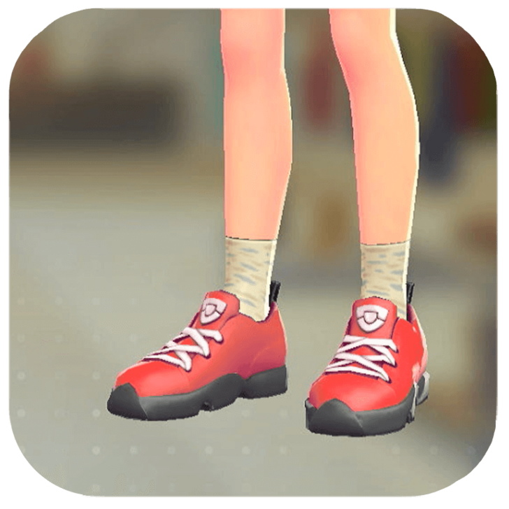 Pokemon Legends Z-A Male Simple Quarter Socks Icon