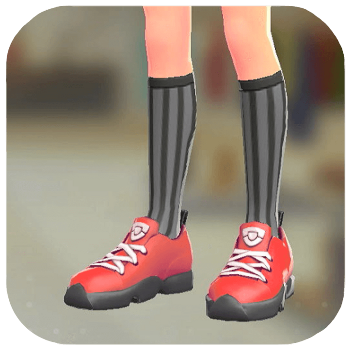Pokemon Legends Z-A Male Striped Knee-High Socks Icon