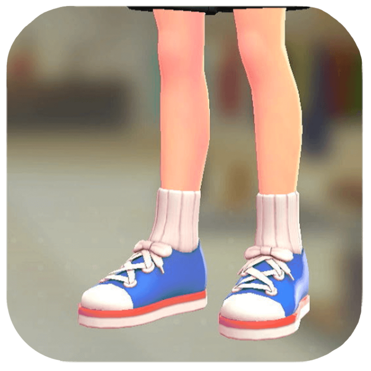 Pokemon Legends Z-A Male Sock Sneakers Icon