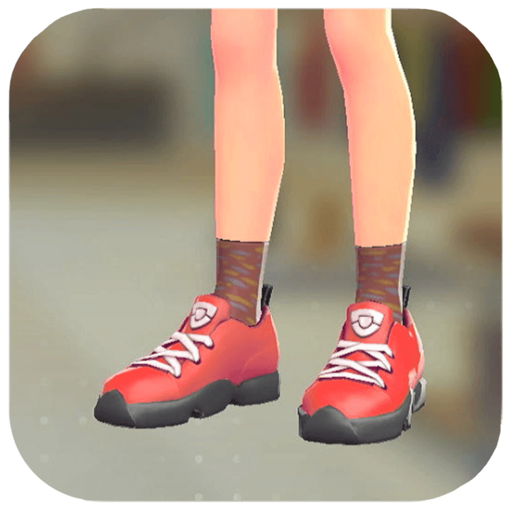 Pokemon Legends Z-A Male Simple Quarter Socks Icon