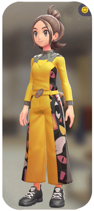 Pokemon Z-A - Overalls and Shirt Set Mystic Yellow | Yellow F