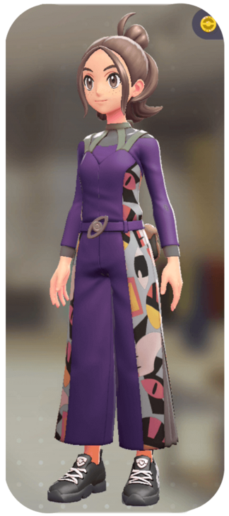 Pokemon Z-A - Overalls and Shirt Set Mystic Purple | Purple F