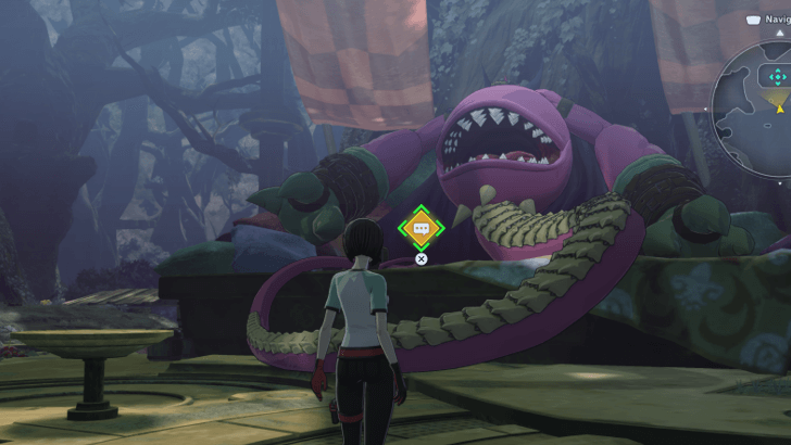 Find Bacchusmon in Gear Forest Village